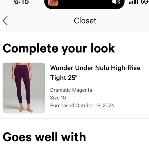 Wunder Under Nulu High Rise Tight 25” - Picture 4 of 5